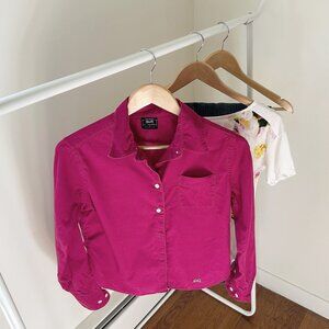 Le Tigre Button-Up Corduroy Shirt